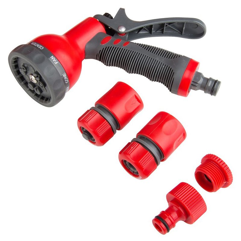 Set Irigat Pistol Multijet cu Trei Accesorii
