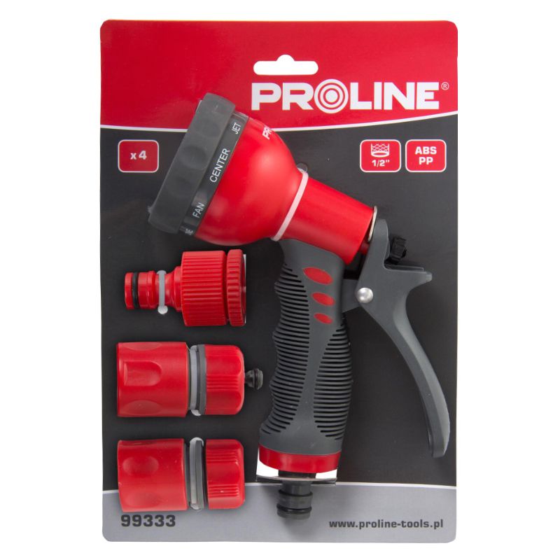 Set Irigat Pistol Multijet cu Trei Accesorii