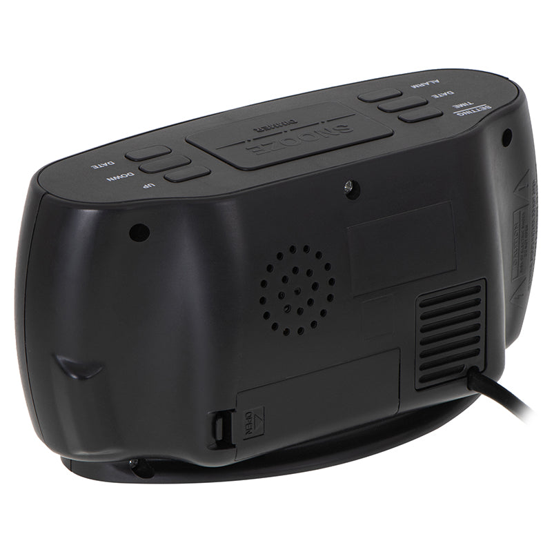 Ceas cu alarma cu Afisare Temperatura si Umiditate Adler AD 1186 cu baterie reincarcabila