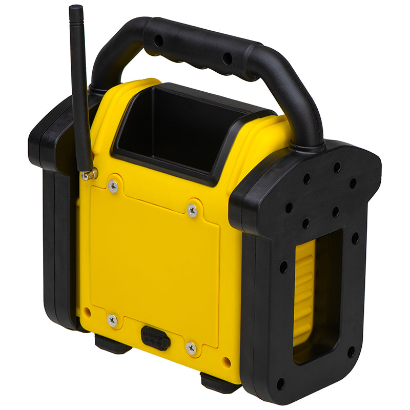Radio portabil IPX54 Adler AD 1911 cu Bluetooth, radio FM, baterie reincarcabila si AUX
