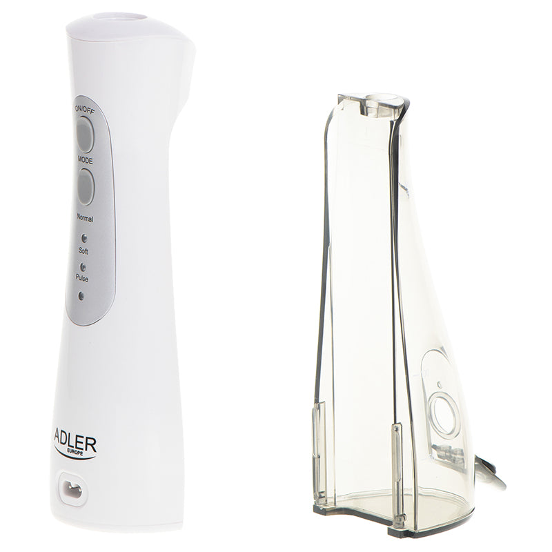 Irigator Oral Dus Bucal Voiaj Adler AD 2176 cu baterie 1400 mAh si USB