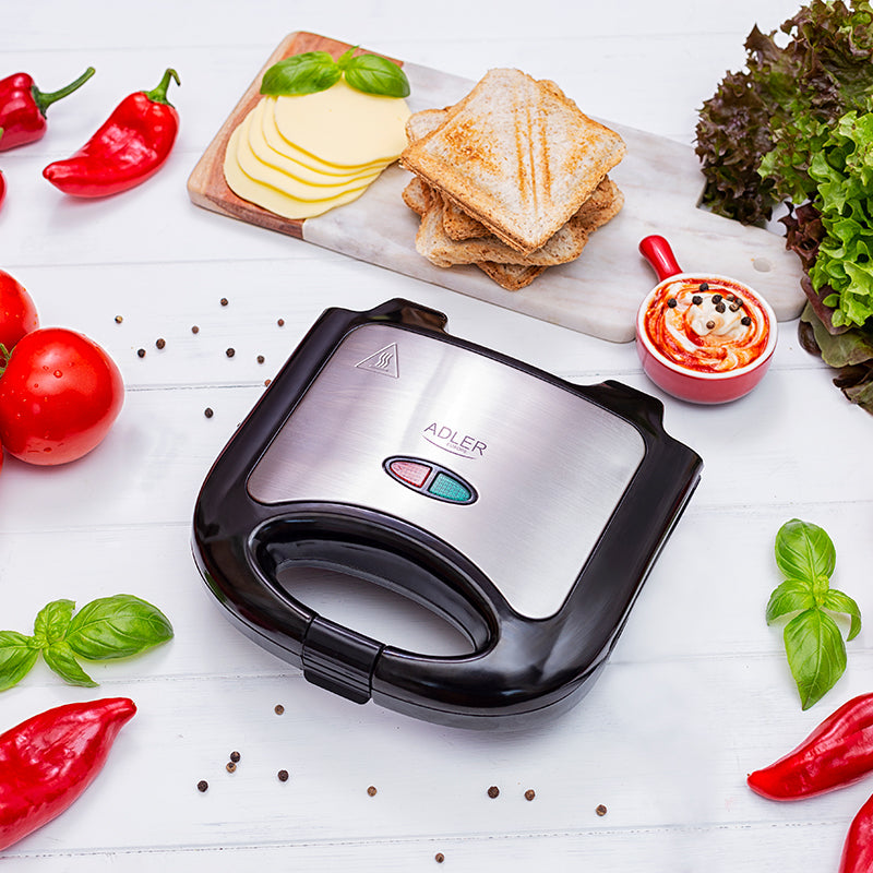 Sandwich Maker 850W Ad 3015 Adler