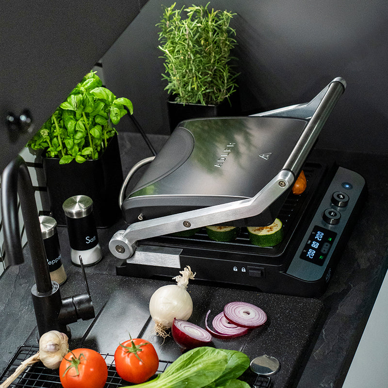 Grill Electric 2 in 1 Adler AD 3059 cu afisaj LED