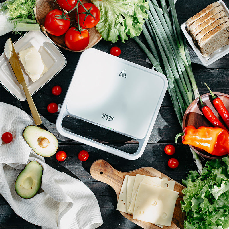 Sandwich Maker 2 in 1 Alb Adler AD 3070