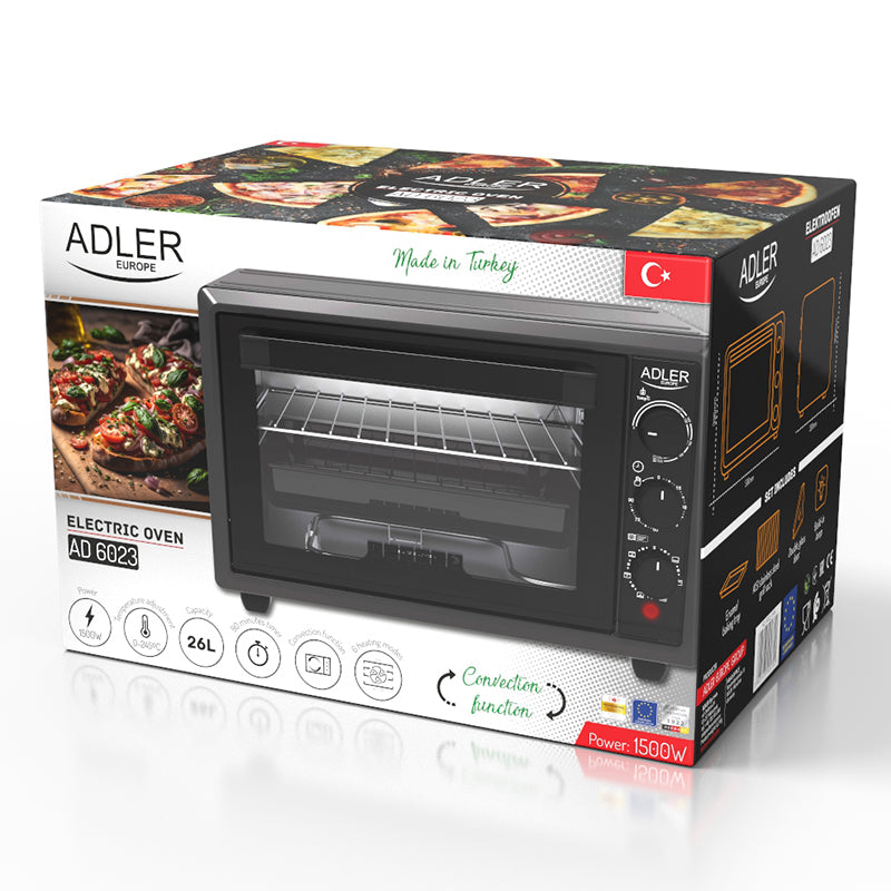 Cuptor Electric 26L 1500W Adler