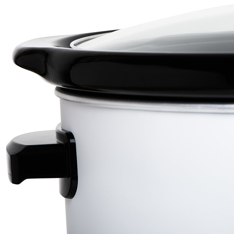 Slow Cooker 5.8l Alb Adler AD 6413 cu DAB+