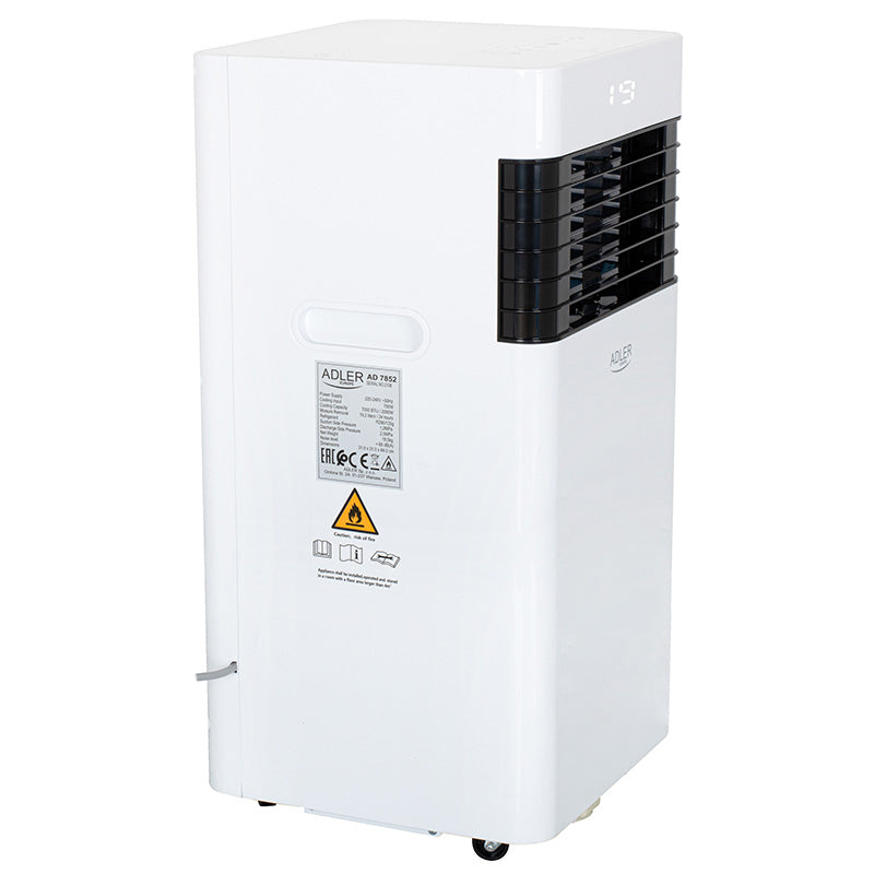 Aparat de Aer Conditionat Portabil 7000 Btu Adler AD 7852 cu baterie reincarcabila si Telecomanda