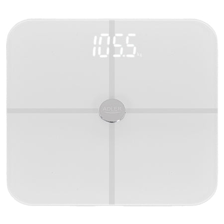 Cantar Smart Fit Go Adler AD 8187 cu afisaj LED si baterie reincarcabila