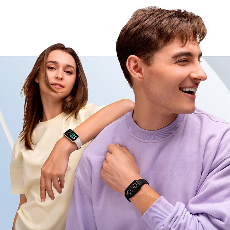 Smartwatch Bratara Fitness Band 7 Amazfit Amf 010 cu Bluetooth, alarma si incarcare wireless