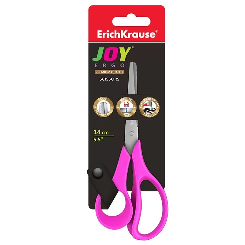 Foarfeca pentru Copii Joy Erichkrause Ergo 14CM cu DAB+