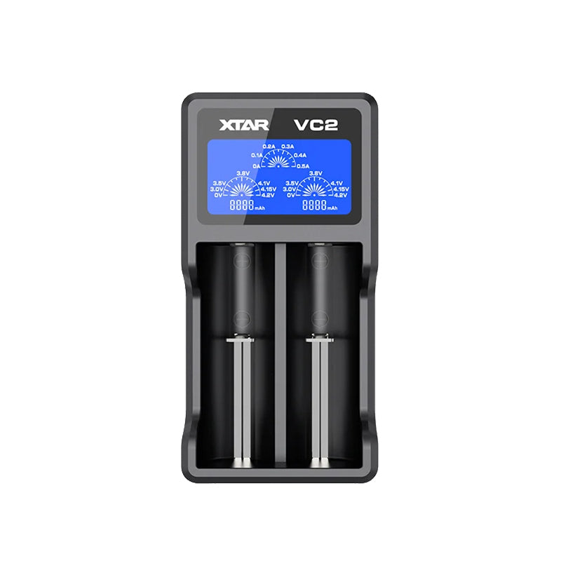 Incarcator Portabil Li-ion 2x 18650 Vc2 Xtar cu baterie reincarcabila si USB