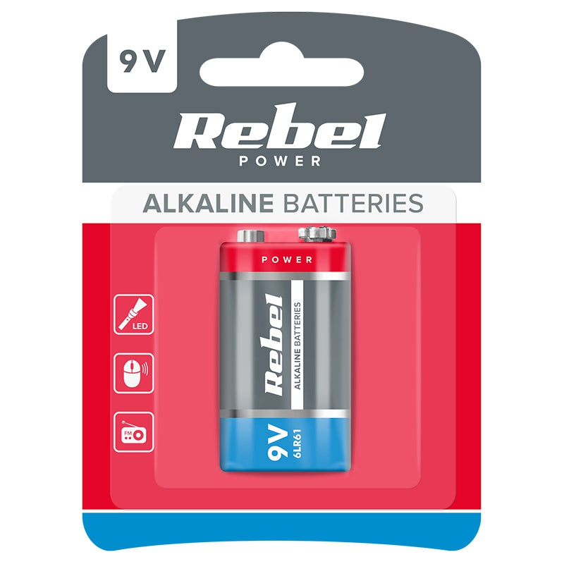 Baterie Alcalina 9V Blister