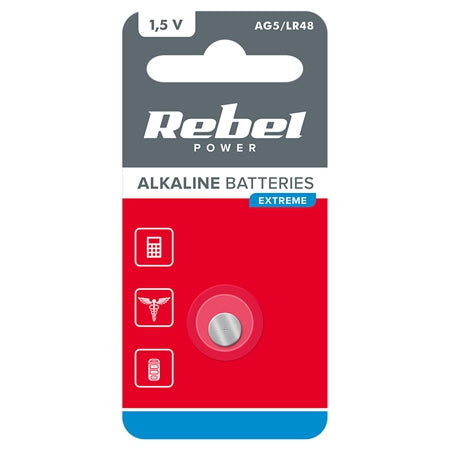 Baterie Extreme Ag5 1 Buc Blister Rebel Bat 0185 cu baterie reincarcabila