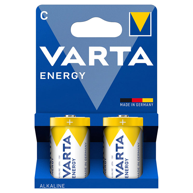 Baterie Alcalina Energy Bl 2 Buc Varta Lr 14 cu baterie reincarcabila