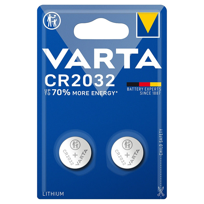 Baterie Blister 2 Buc Varta CR 2032 cu baterie reincarcabila