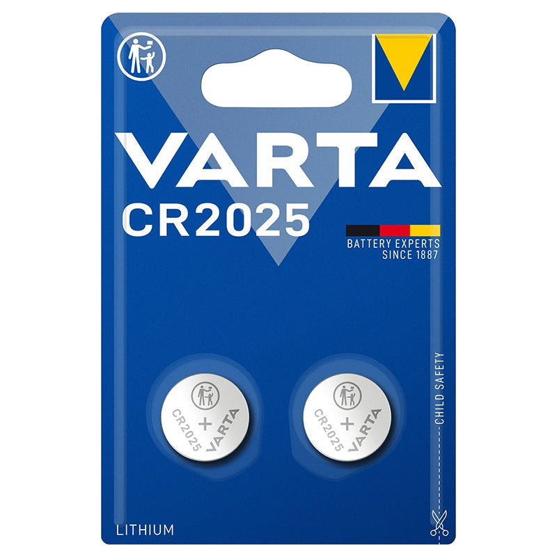 Baterie Blister 2 Buc Varta CR 2025 cu baterie reincarcabila