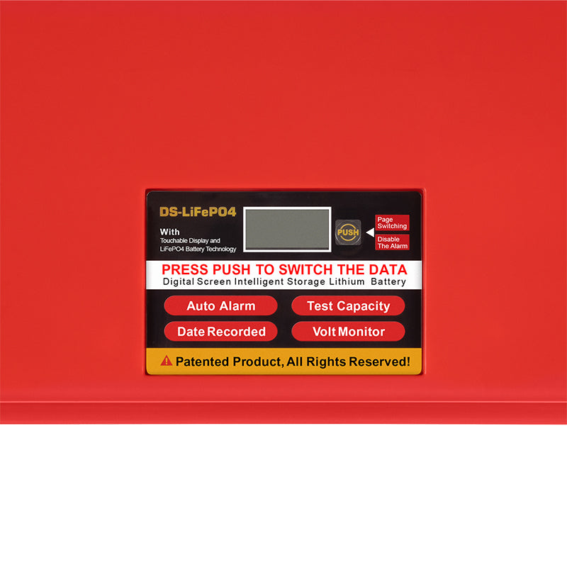 Acumulator Lifepo4 150ah Vipow Bat 0498 cu Bluetooth, alarma si baterie reincarcabila