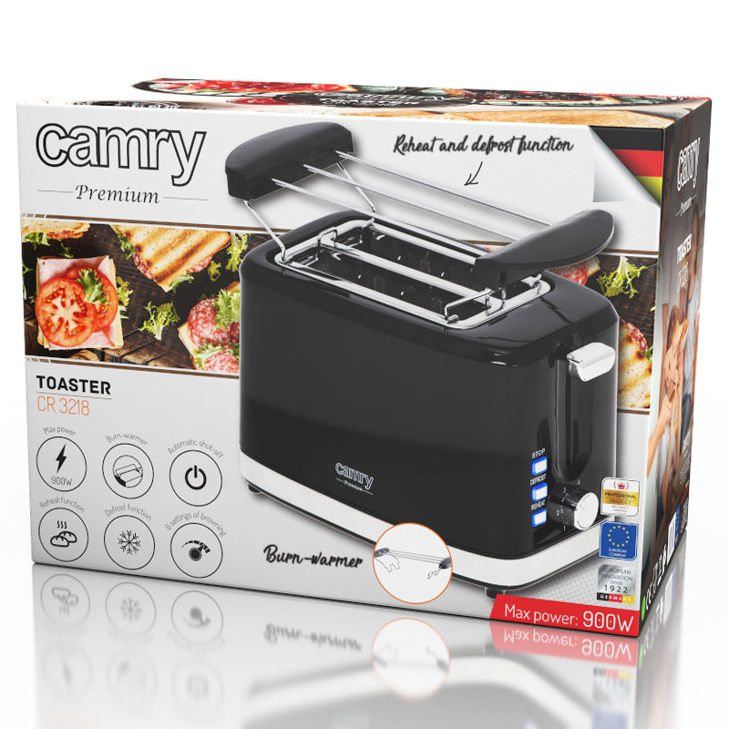 Toaster 6 Niveluri de Rumenire Camry CR 3218