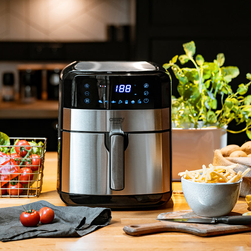 Friteuza Air Fryer 5l 9 Programe Camry CR 6311 cu afisaj LED