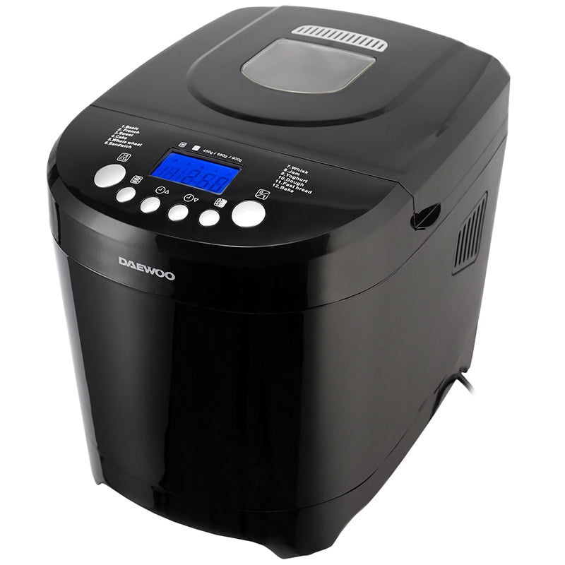 Masina de Facut Paine 600 W Daewoo cu afisaj LCD