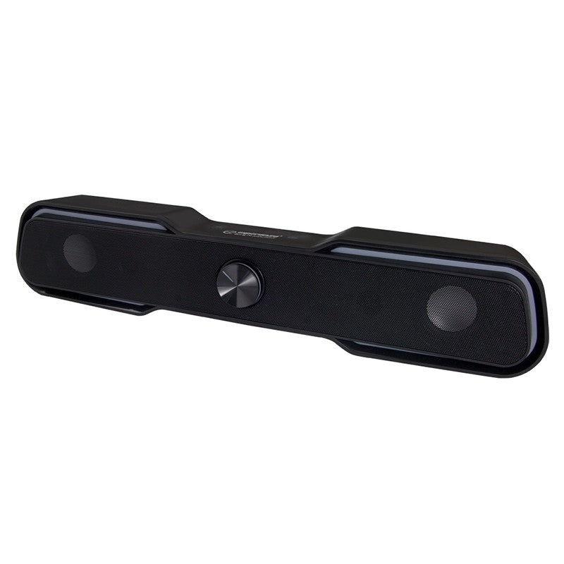 Boxe Soundbar 2.0 LED Rainbow Apala Esperanza cu Internet WiFi, USB si Sunet Stereo