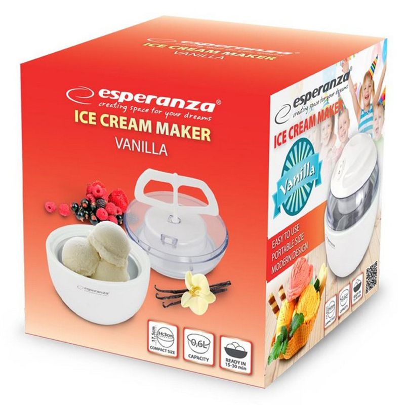 Aparat de Facut Inghetata Vanilla Esperanza
