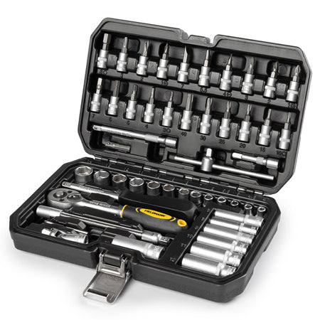 Set Biti cu Cheie Clichet 53 Piese Fieldmann