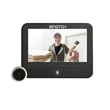 Vizor Smart Wi-fi Monitor 4.3 Inch Isnatch cu Internet WiFi, baterie 5000 mAh, USB si Card SD