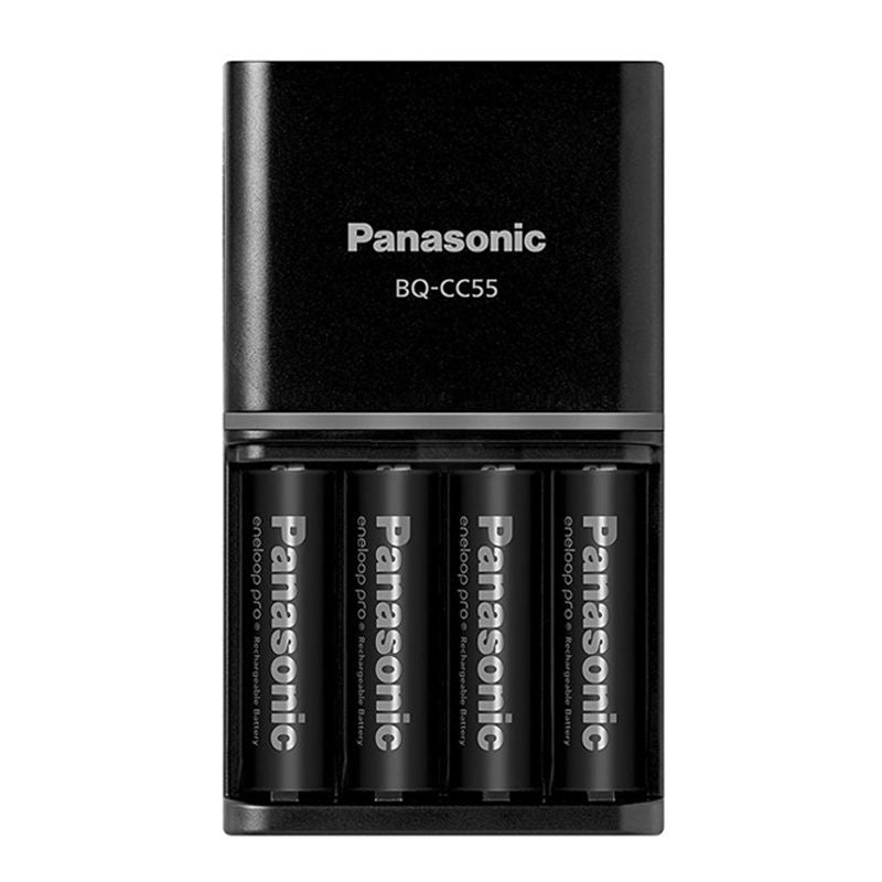Charger 4 Accu Panasonic Eneloop Pro Aa 2500mAh cu baterie 2500 mAh