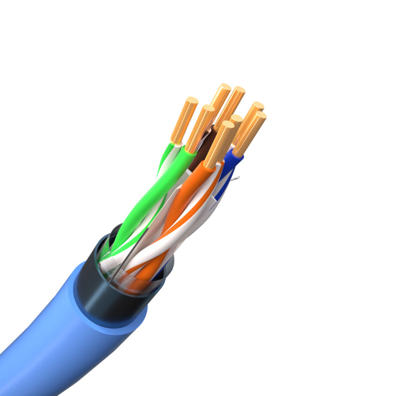 Cablu Ftp CAT6 Cupru 23AWG 305M Emtex
