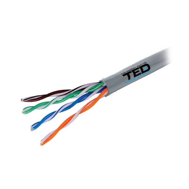 Cablu Utp Cat 5 Cca 305m Ted
