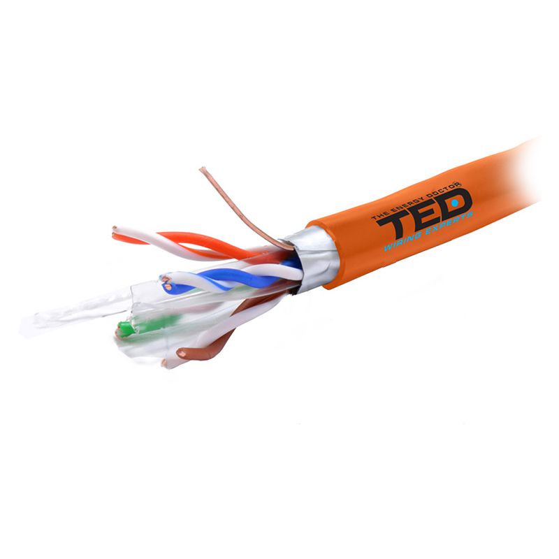 Cablu Ftp Cat 6 Cupru Ted Electric Lszh 305m