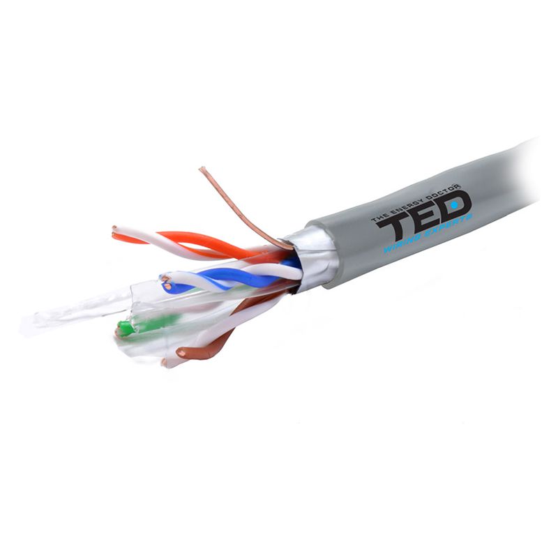 Cablu Ftp Cat 6 Cupru 305m Ted