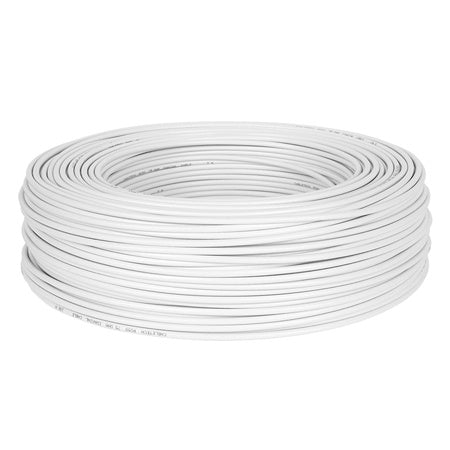 Cablu Coaxial cu Alb 200m Rg 59u