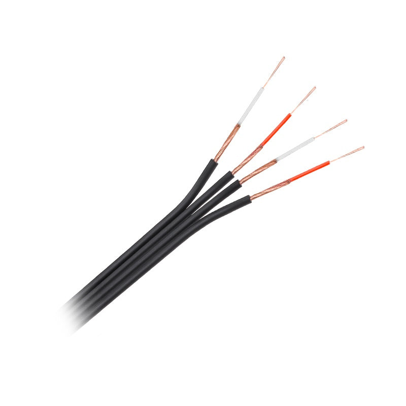 Cablu 4rca Plat Negru Rola Kab 0202