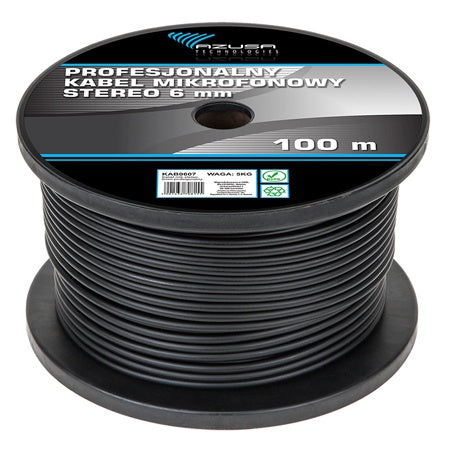 Cablu Microfon 6MM Stereo Prof.