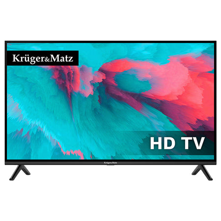 TV Inch H.265 Hevc & Kruger HD 32 cu USB, Telecomanda si Sunet Stereo
