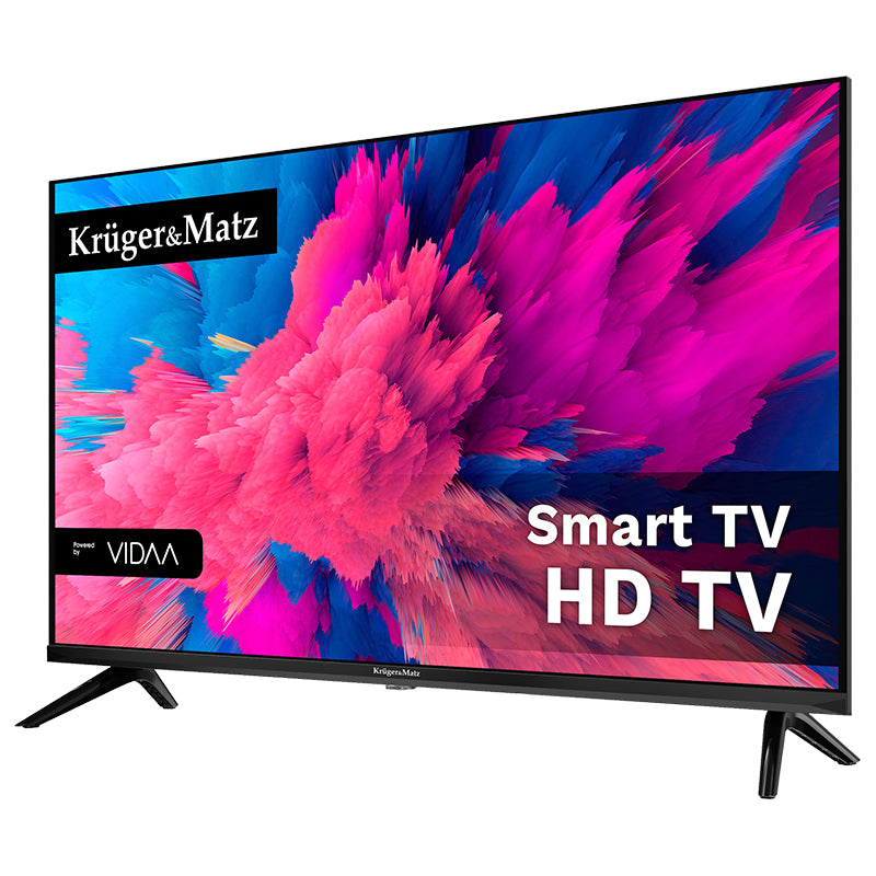 TV Inch 81 Cm Dvb-t2 S2 Vidaa Kruger HD 32 cu Internet WiFi, USB, Telecomanda si Sunet Stereo
