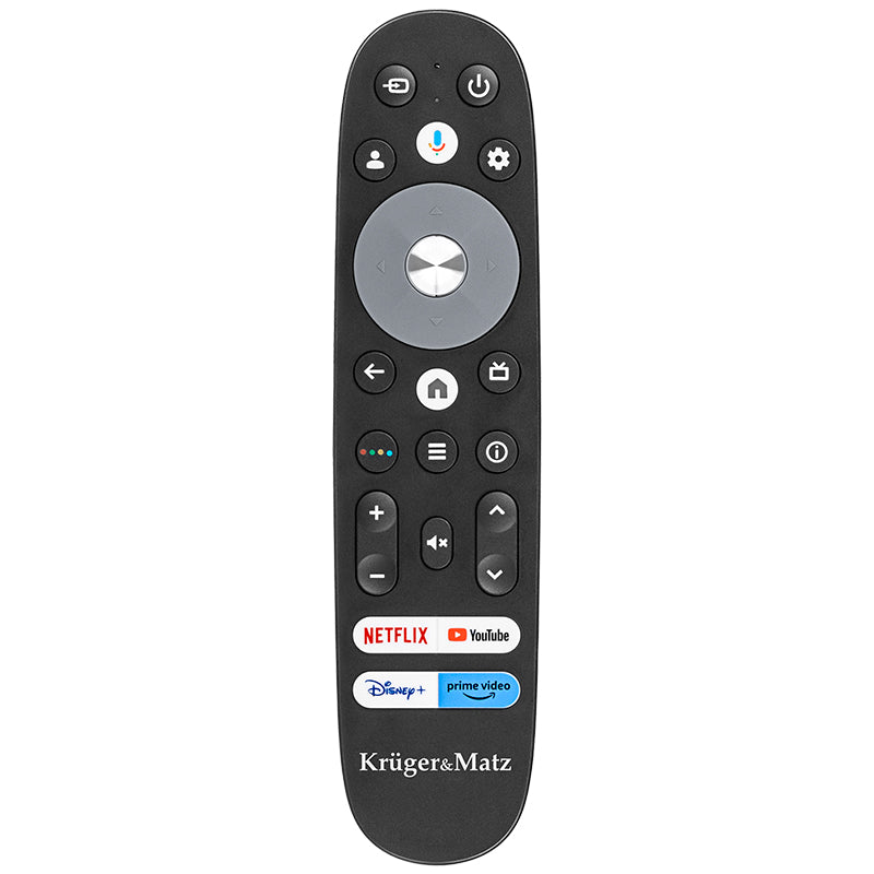 Google Smart Inch H265 Hevc & Kruger TV 43 cu Internet WiFi, USB, Telecomanda si Sunet Stereo
