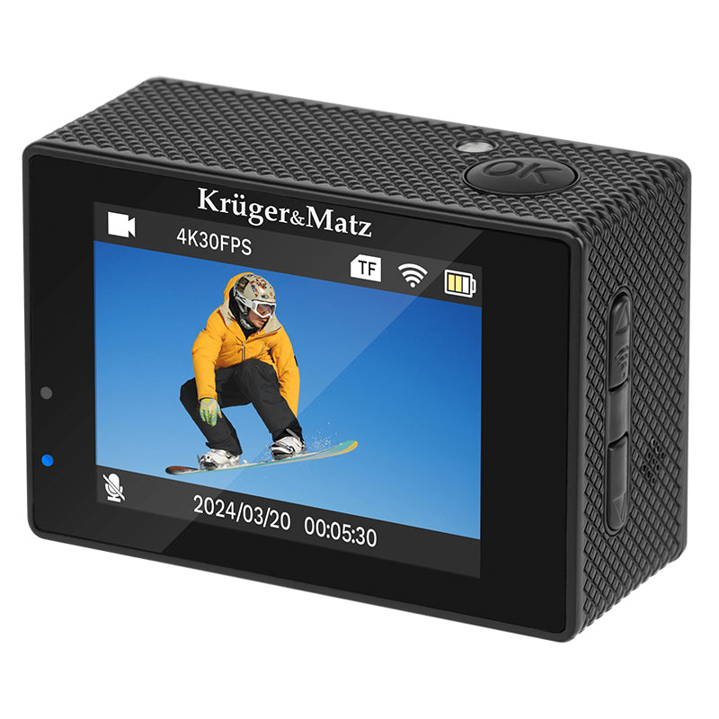 Camera Video Sport Vision & Kruger L 400 cu Internet WiFi, baterie 900 mAh, USB si Telecomanda