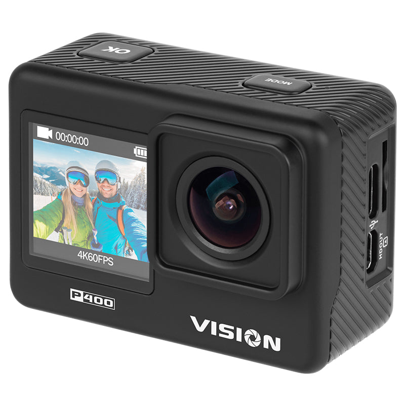 Camera Video Sport Vision & Kruger P 400 cu Internet WiFi, baterie 900 mAh, USB si Telecomanda