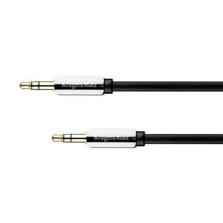 Cablu Jack 3.5 Tata - Tata 1.8m Kruger Km 0313 cu Sunet Stereo