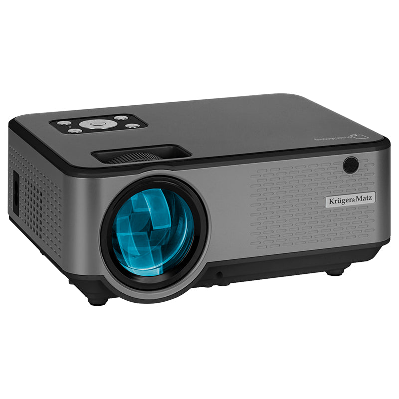 Videoproiector Fullhd WiFi LED Home V- & Kruger LED 60 cu Bluetooth, Internet WiFi, USB si Telecomanda