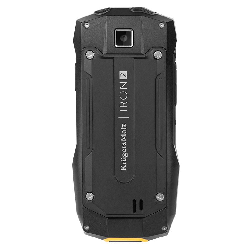 Telefon Rugged Iron 2 & Kruger Km 0459 cu Bluetooth, radio FM, baterie 2500 mAh si USB