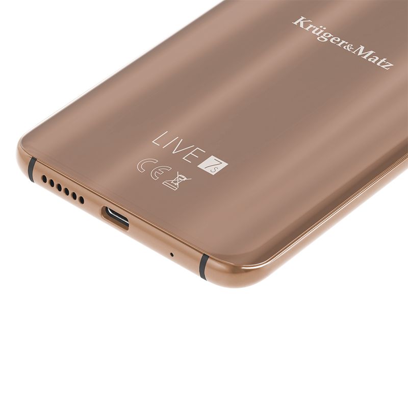 Smartphone Live 7S Gold Kruger&Matz