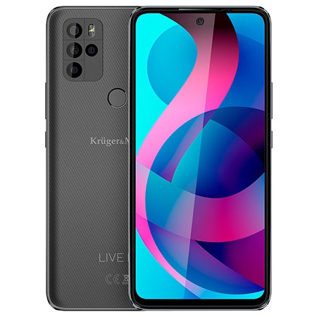 Smartphone & Kruger Live 10s cu Bluetooth, radio FM, Internet WiFi si baterie 5000 mAh