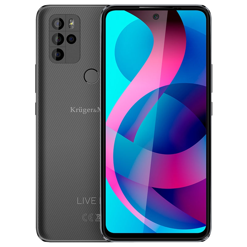 Smartphone & Kruger Live 10s cu Bluetooth, radio FM, Internet WiFi si baterie 5000 mAh