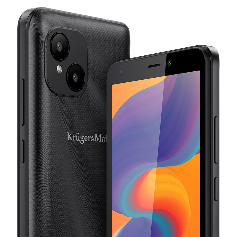 Smartphone Negru & Kruger Move 10 cu Bluetooth, radio FM, Internet WiFi si baterie 2500 mAh
