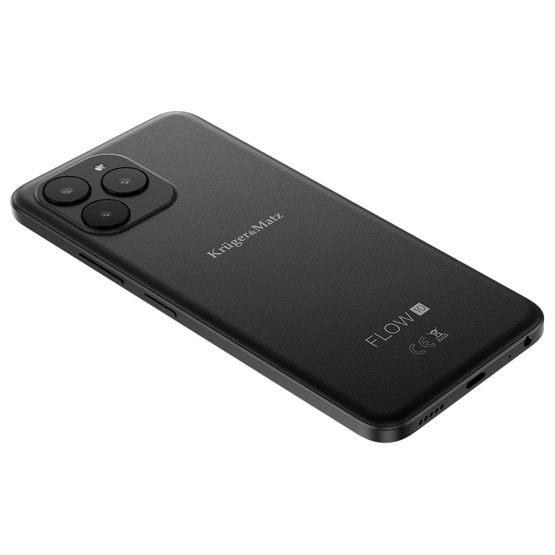 Smartphone Negru & Kruger Flow 10 cu Bluetooth, radio FM, Internet WiFi si baterie 4080 mAh