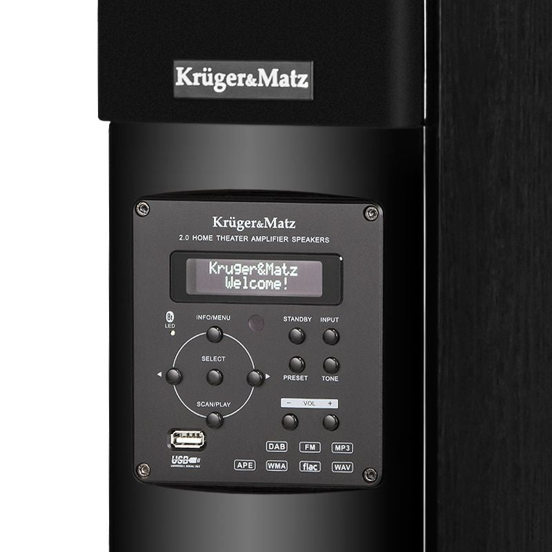 Sistem Audio Journey & Kruger Km 0511 cu Bluetooth, radio FM, DAB+ si USB